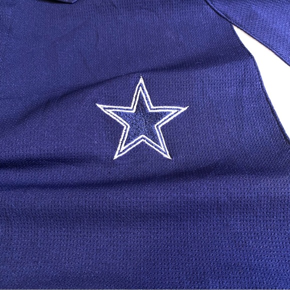 Dallas Cowboys Navy Blue Polo, M - Picture 7 of 9